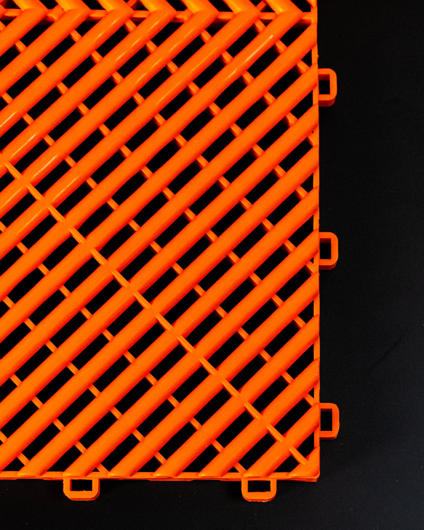 Piso modular para garaje EZ-Classic (ventilado) - Naranja mandarina