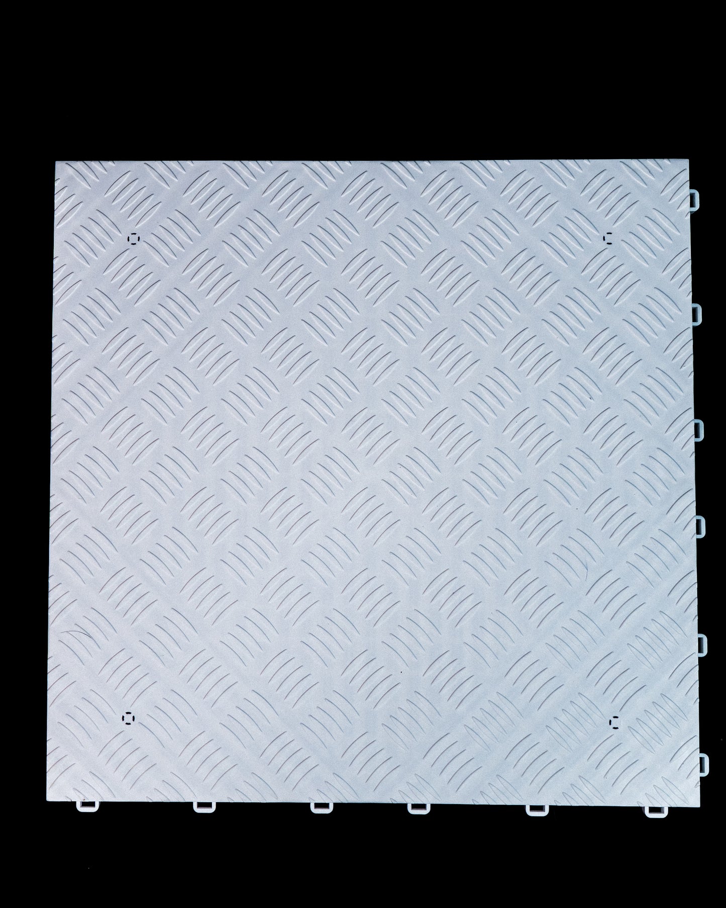 Plancher de garage modulaire EZ-Pro (solide) - Blanc nuage