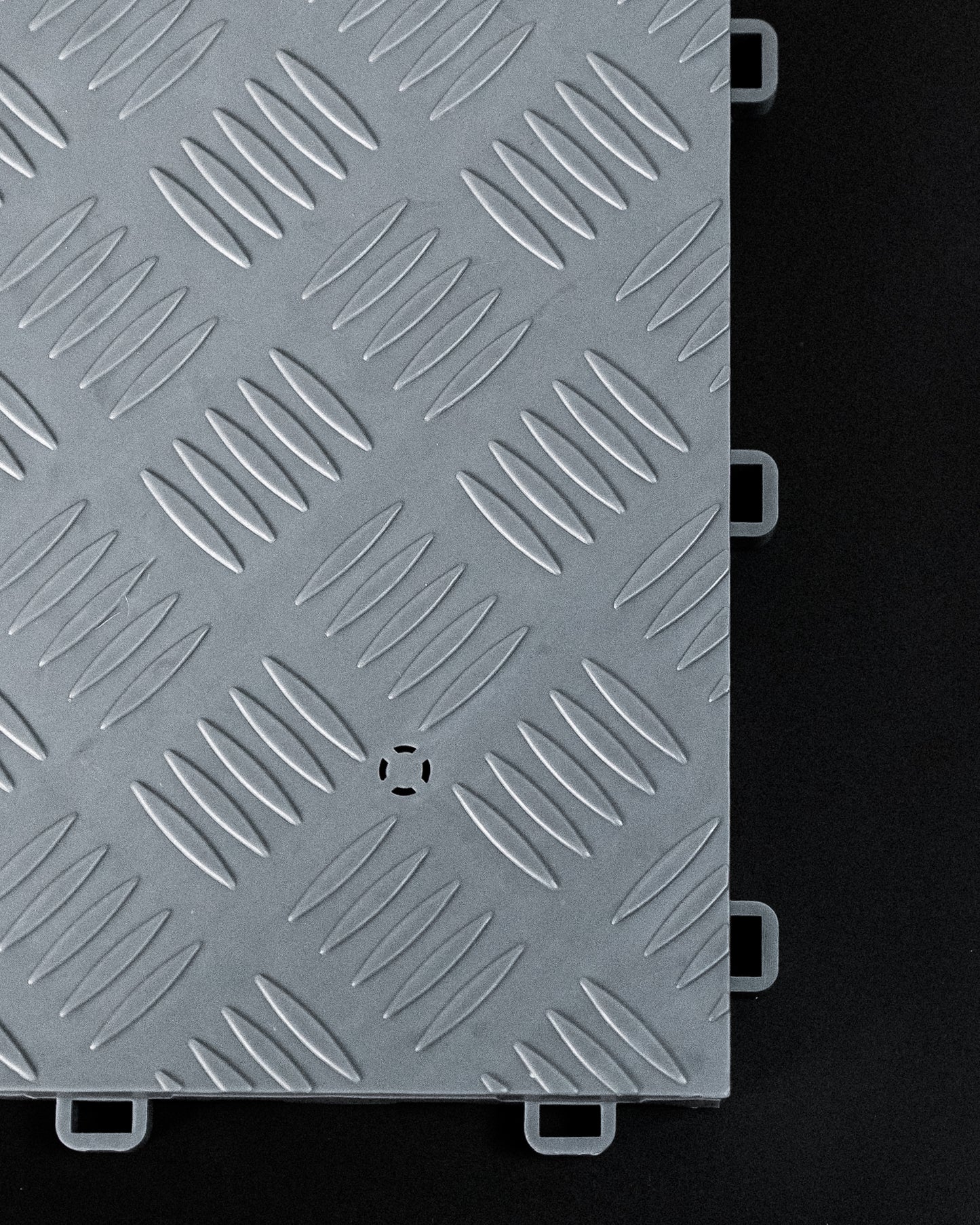 Plancher de garage modulaire EZ-Pro (solide) - Gris tempête